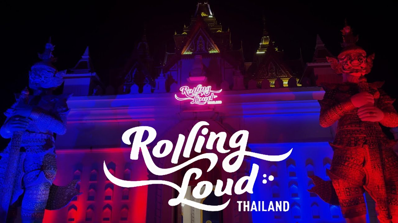 🌴🌴 ROLLING LOUD THAILAND VLOG🔥2024
