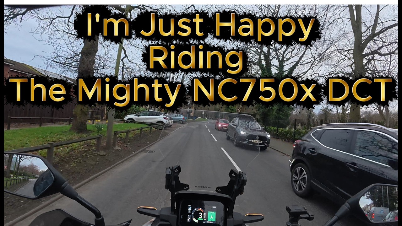 Я просто счастлив кататься на могучем мотоцикле Honda NC750x DCT.