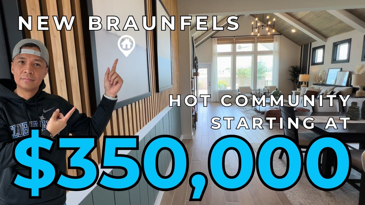 AFFORDABLE New Braunfels Texas New Homes, Prime Location! 2 Model Home Tours | Moving to San Antonio