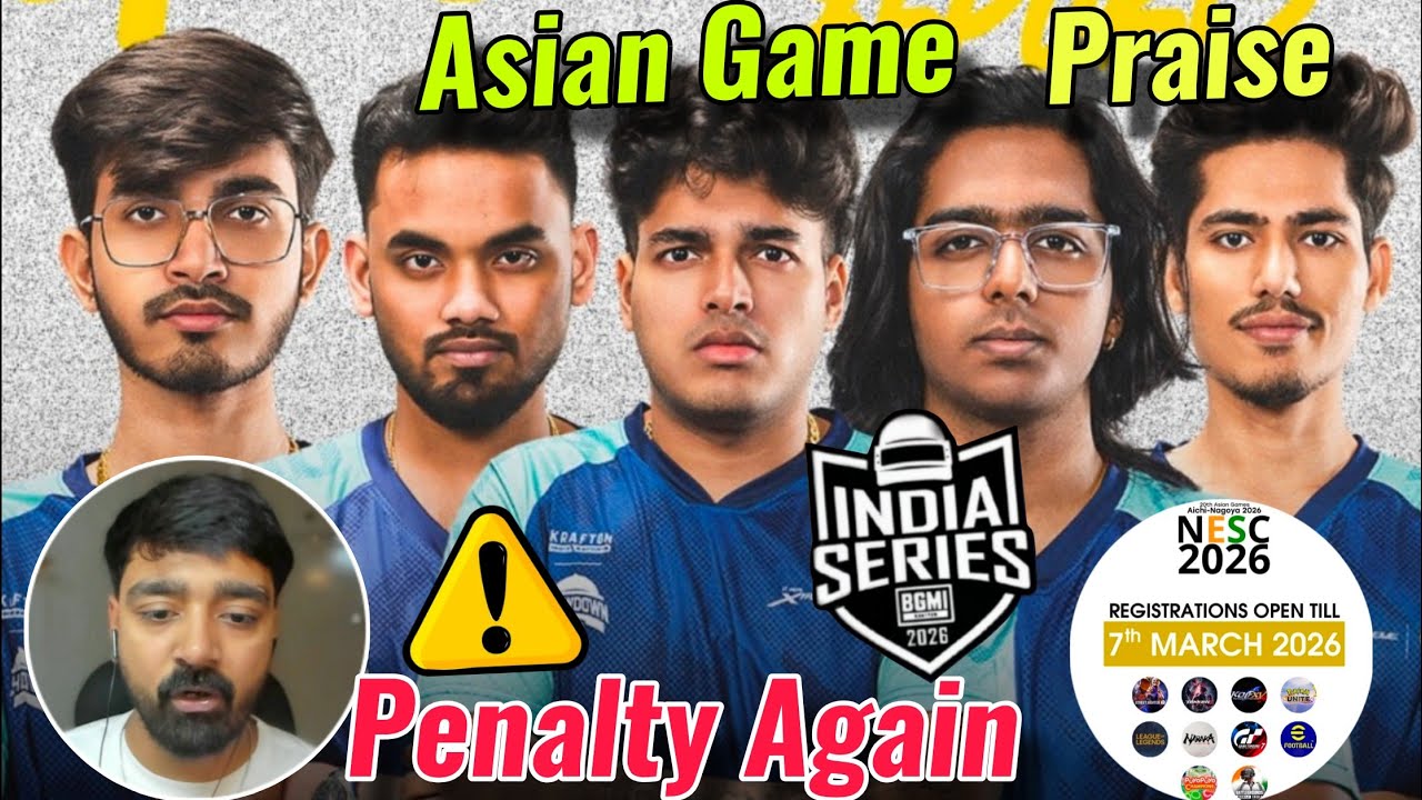 Godl Penalty Again?⚠️ Ankiibot Praise Jonathan 🔥Spower😮 Surprised by Godl 😳| Bgmi in Asian Game 🎯