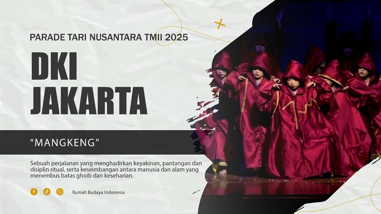 Parade Tari Nusantara TMII 2025 | Prov. DKI Jakarta #ptn2025 #tmii