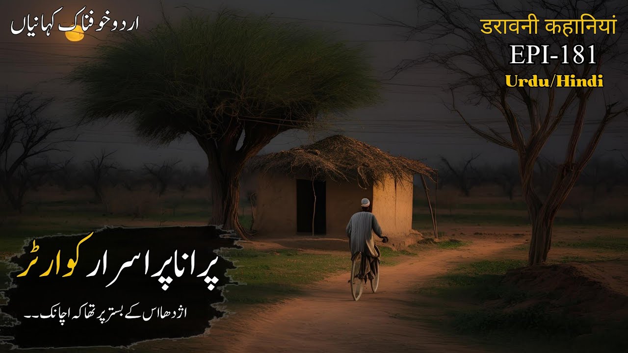 Old and Mysterious Quarter true Horror Stories| خوفناک اردو کہانیاں | Urdu Horror Stories New