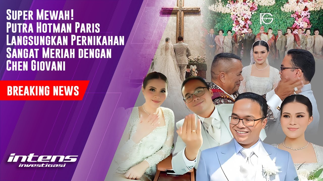 Fritz Hutapea & Chen Giovani Resmi Menikah