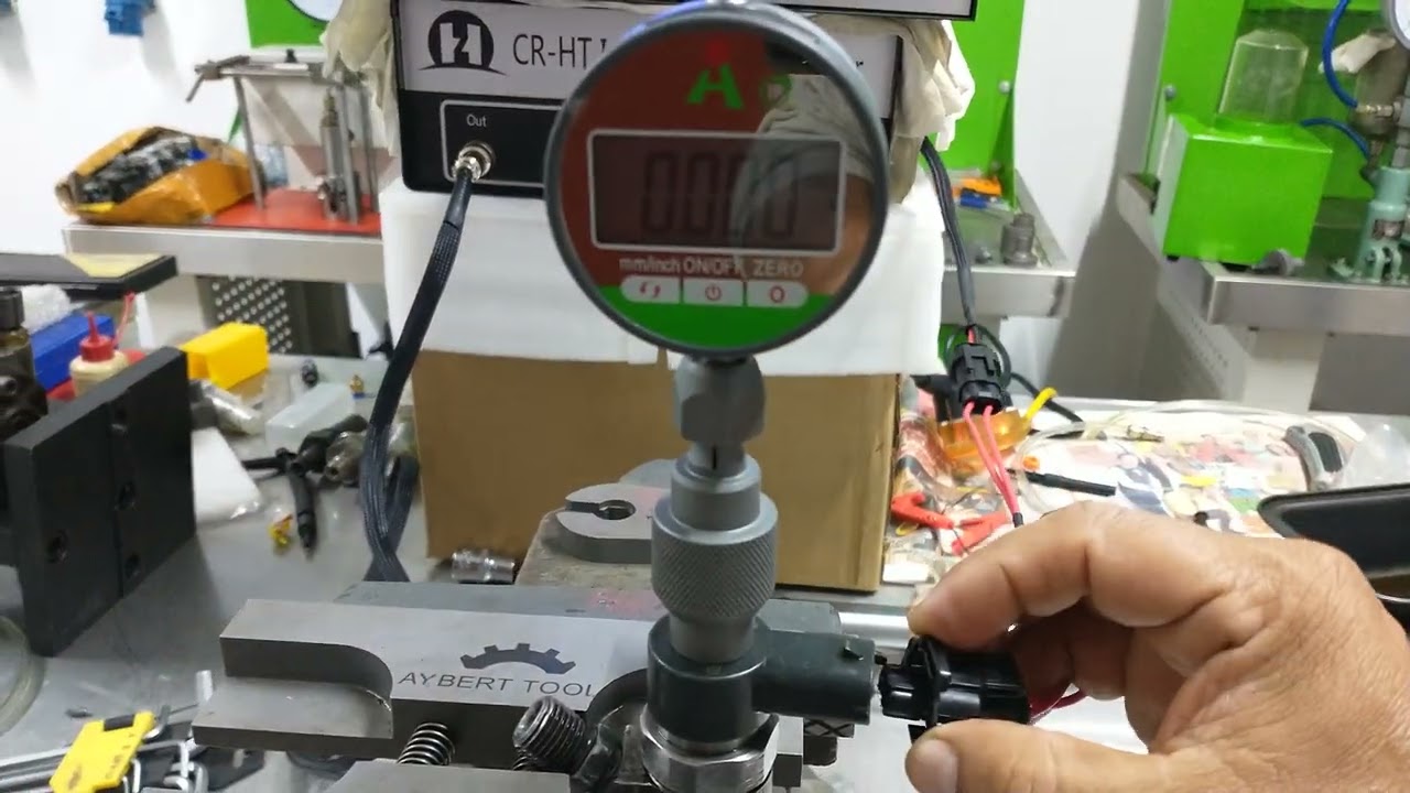 Medición 3ra etapa inyector Bosch comparación de Módulo y software del banco .