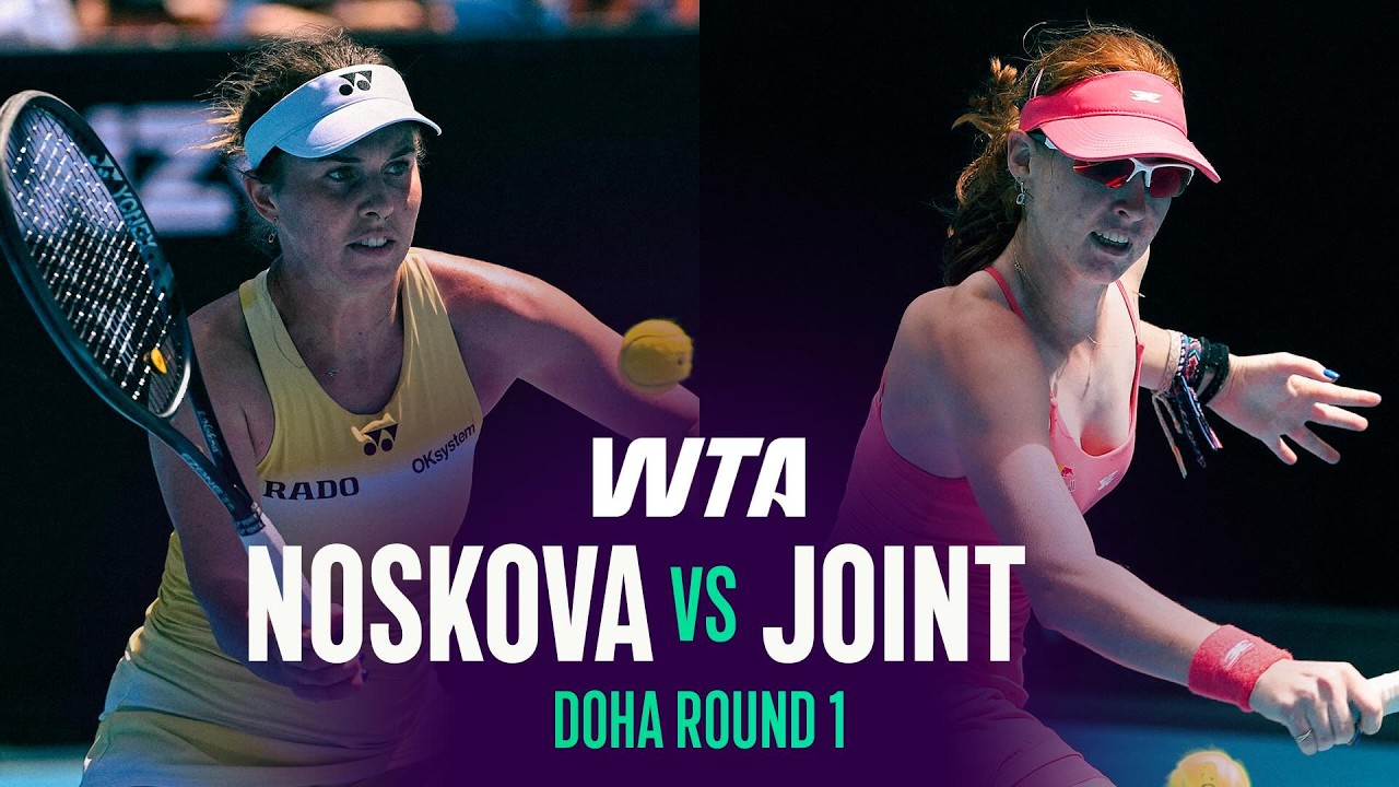 Linda Noskova vs. Maya Joint | 2026 Doha Round 1 | WTA Match Highlights