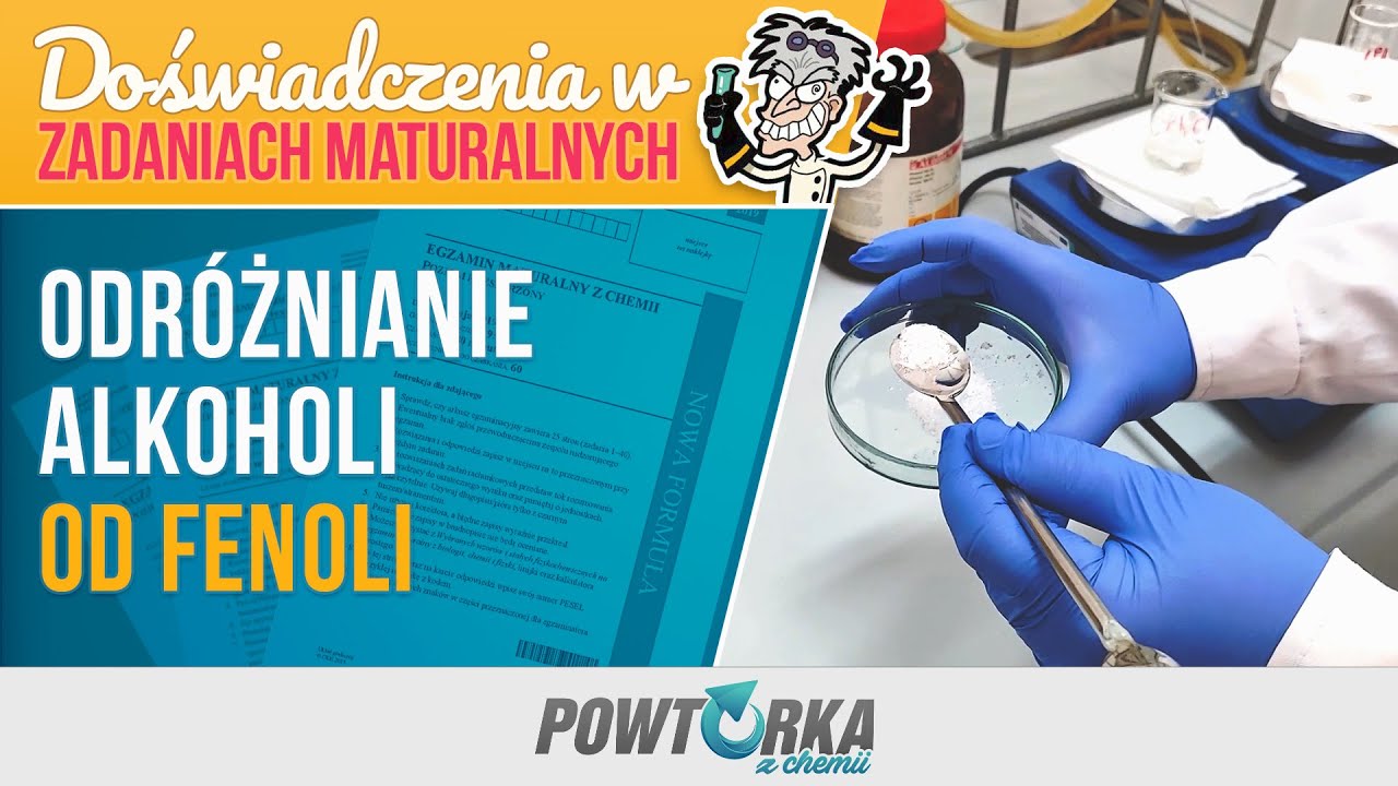 Odróżnianie alkoholi od fenoli