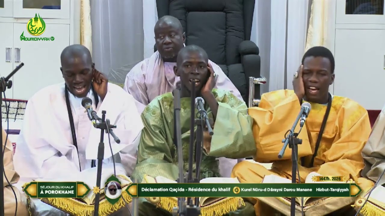 Madattou lillahi yadi Kurel Nûru d Dârayni HT Darou Manane Séjour du Khalif à Porokhane 2026