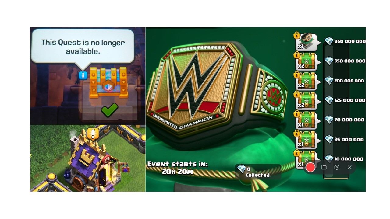Hero Journey Bug Is Not Fixed. The Quest is No Longer Available. August Update Fail. New WWE Event.