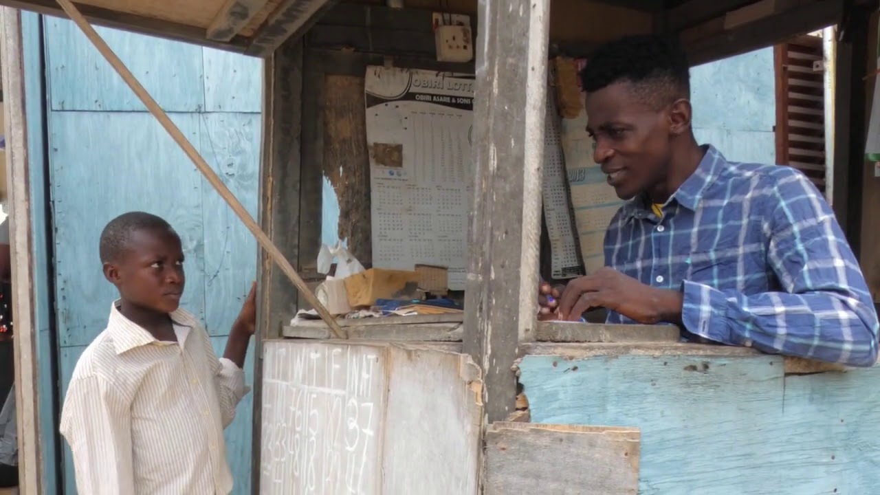 Huk finally finds a job beside the lotto man