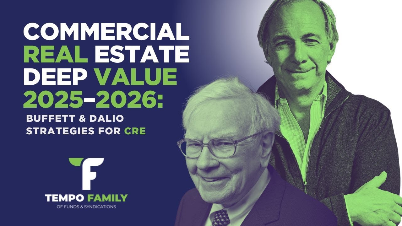 Commercial Real Estate Deep Value 2025–2026: Buffett & Dalio Strategies for CRE 📈♟️