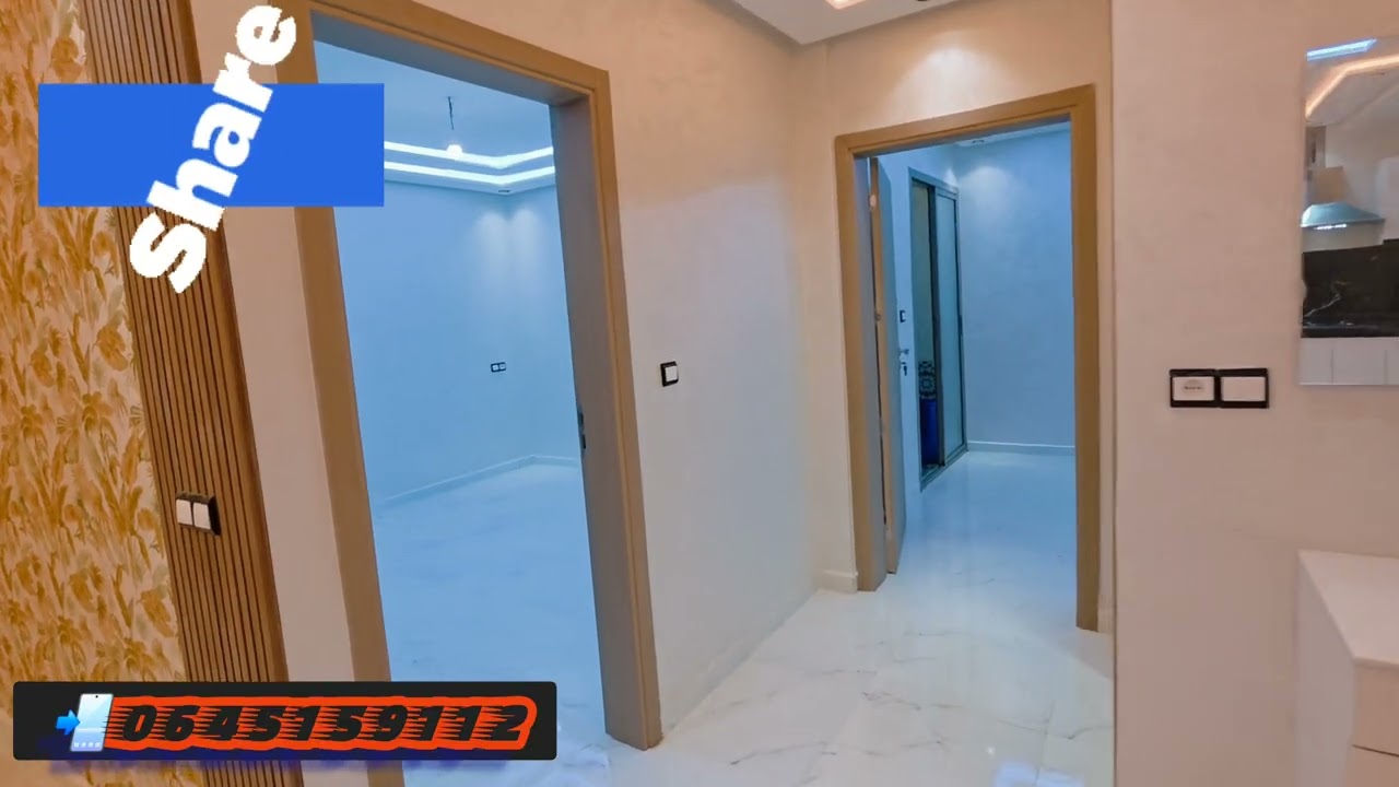 دوبليكس جد فاخر. للبيع 190متر 4.غرف 2صالونات مطبخ و 2دوشات بشروط الدعم 7مليون بني ملال (0645159112 )