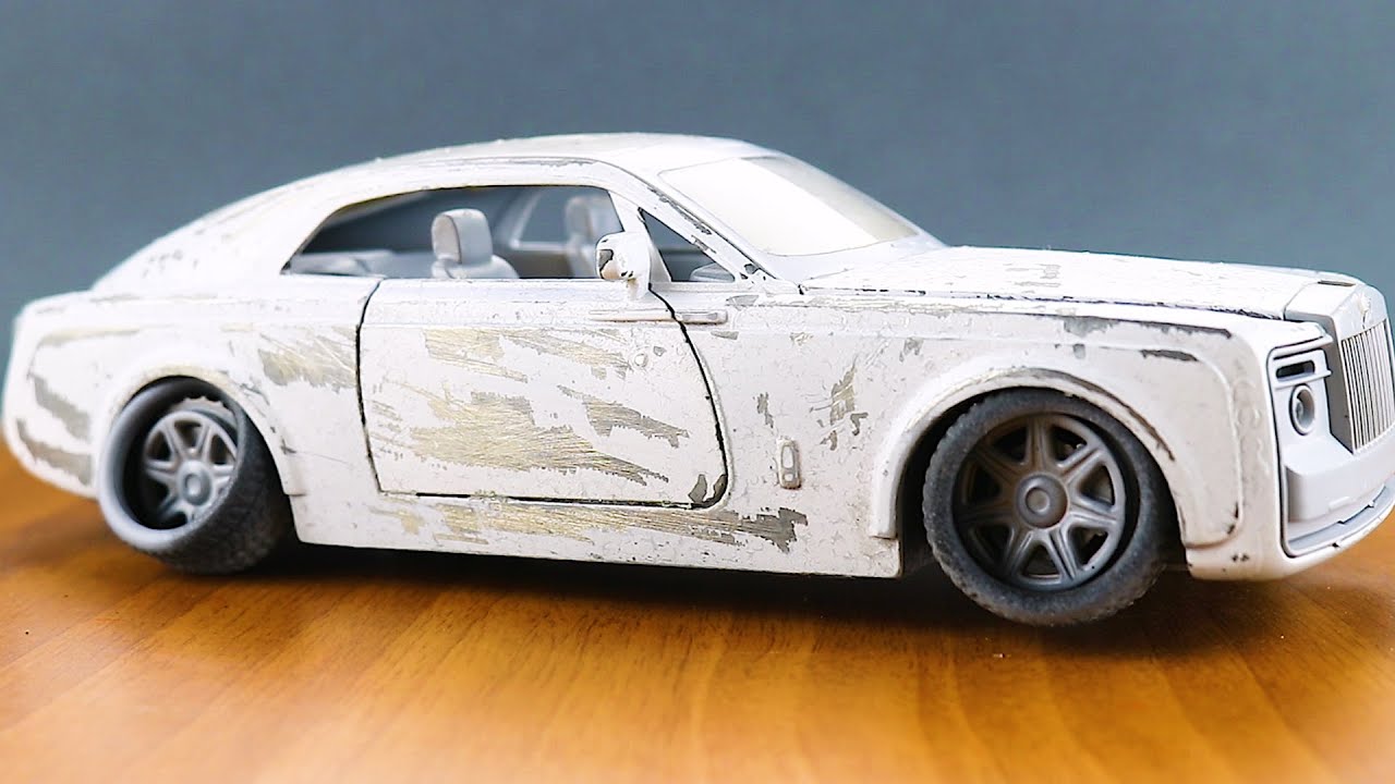 Rolls Royce Restoration Abandoned in 10 minutes| Full  Restoration Step by Step | Model Cars