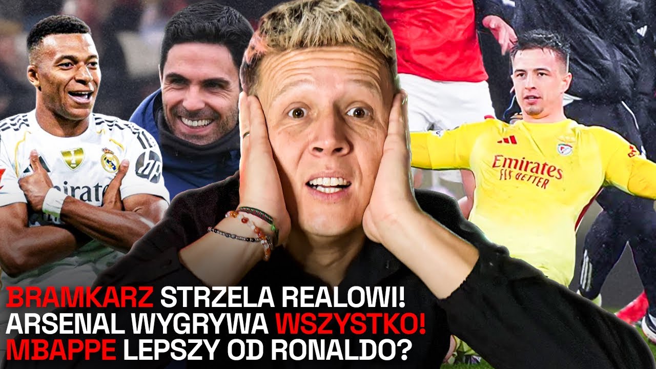 MBAPPE lepszy od RONALDO, bramkarz strzela REALOWI, a PSG w barażach! Szalona Liga Mistrzów!