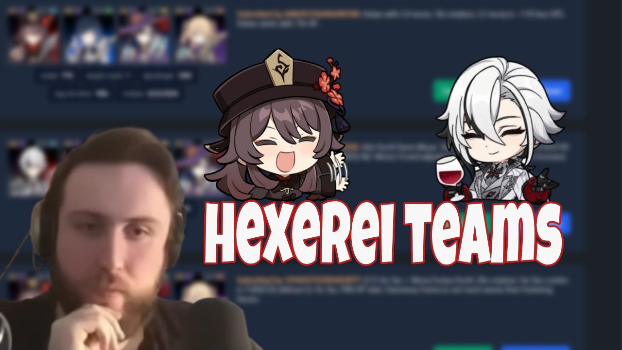 Zajef realizes Hex Hu Tao and Arlecchino are actually quite good