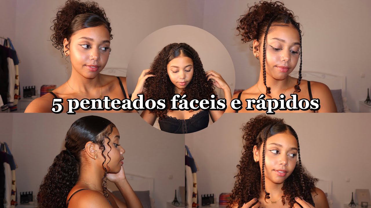 5 penteados fáceis e rápidos 🤎| pt.4
