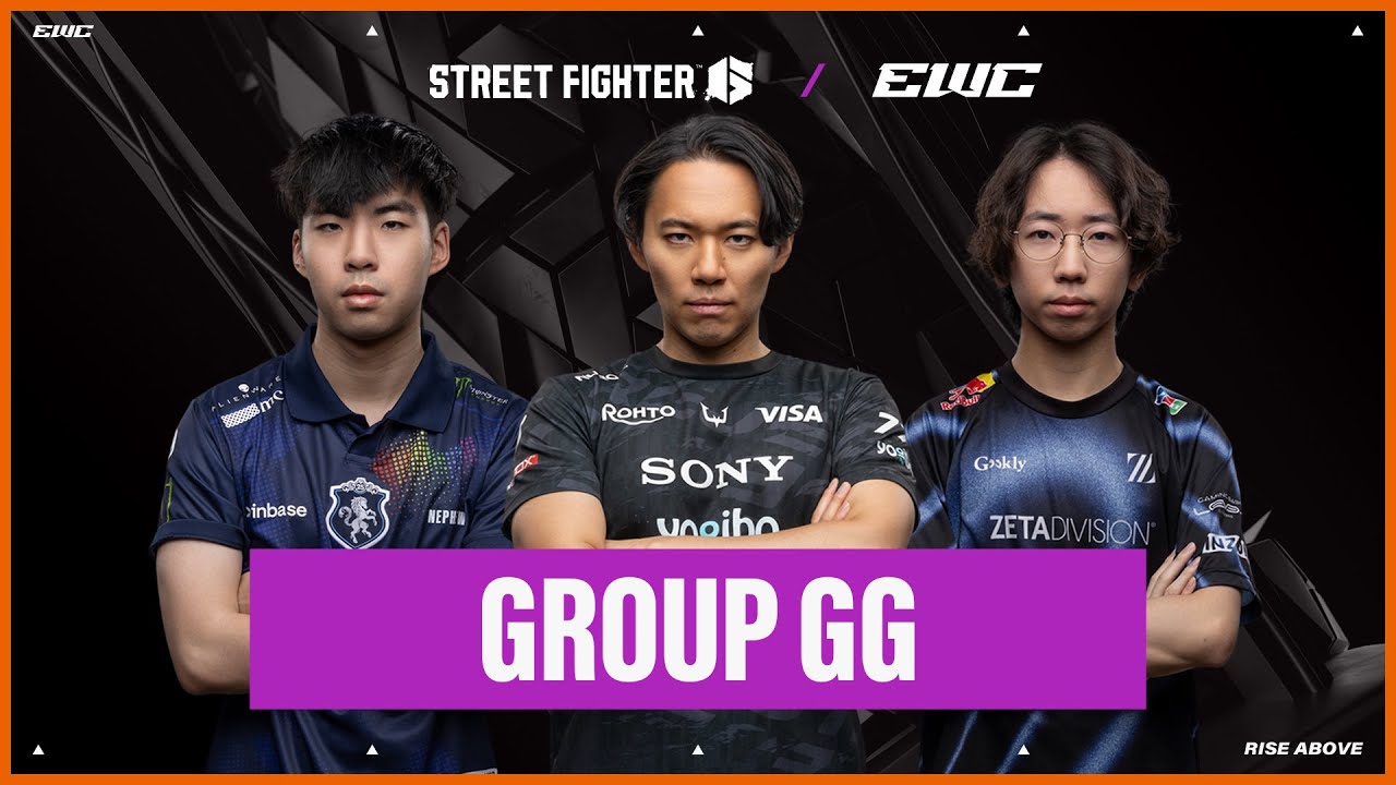 Street Fighter 6 at EWC 25 | Day 2 - Group Stage - Group GG