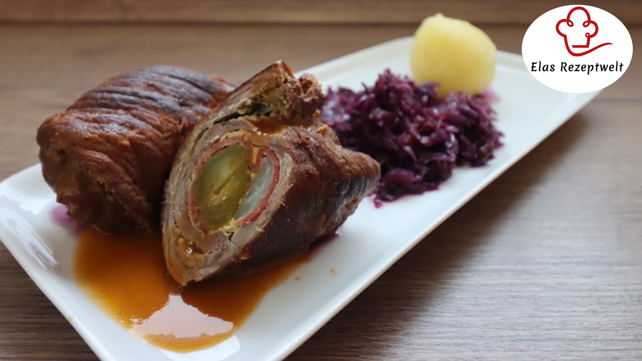 Rinderrouladen im Siemens Dampfbackofen Serie iQ700