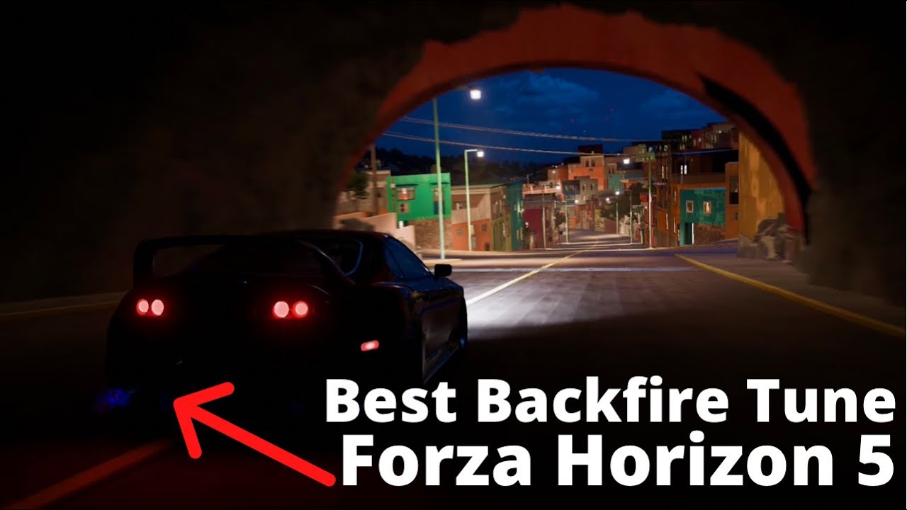 Best Backfire Tune 🔥(Supra)- Forza Horizon 5