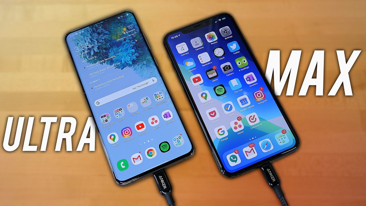 Samsung Galaxy S20 Ultra VS iPhone 11 Pro Max - UNFAIR?!