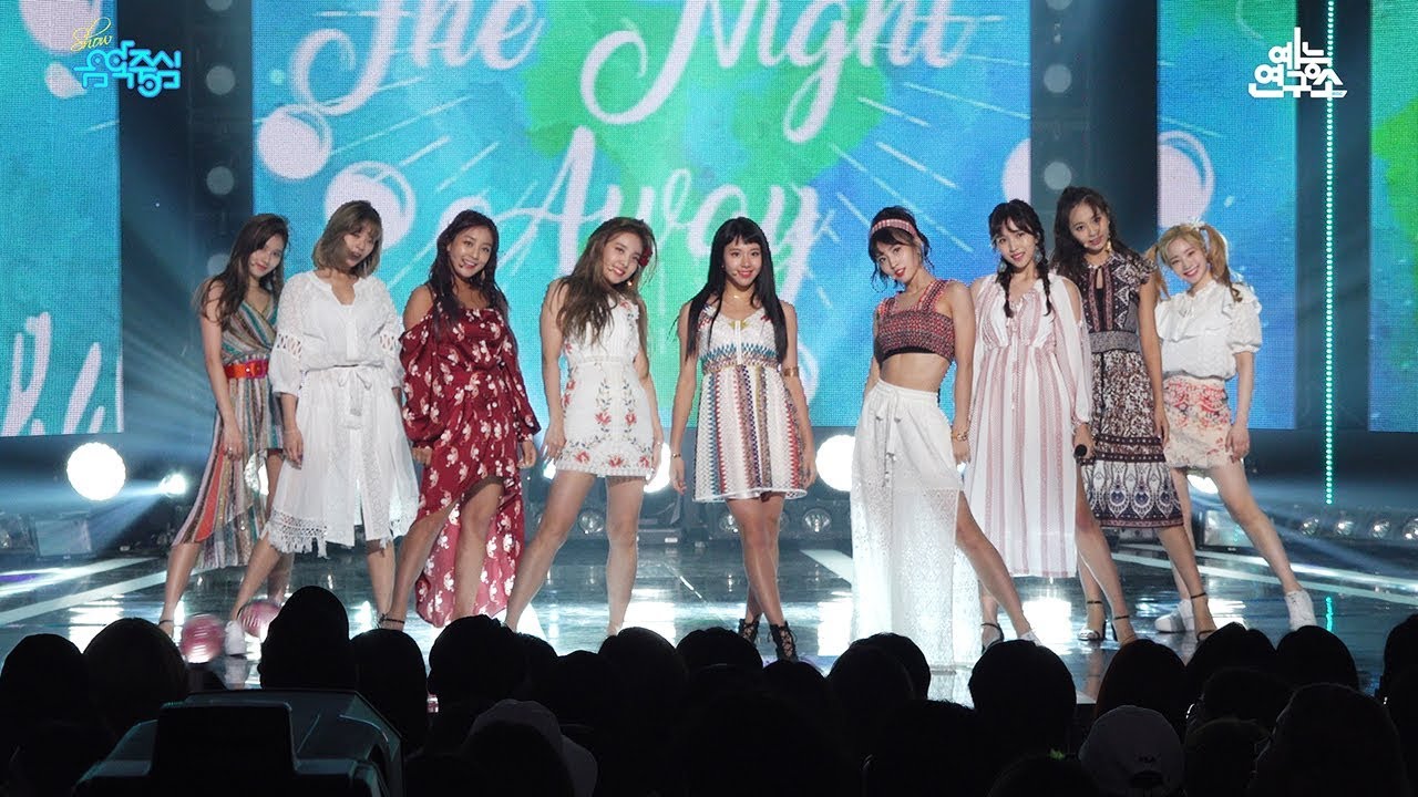 [예능연구소 직캠] 트와이스 댄스 더 나잇 어웨이 @쇼!음악중심_20180721 Dance The Night Away TWICE in 4K