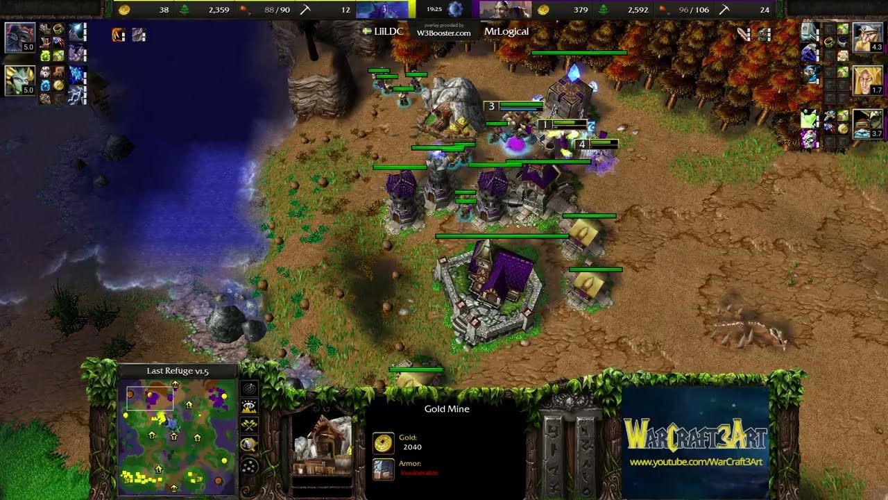 LiiLD.C(NE) vs MrLogical(HU) - Warcraft 3: Classic - RN8710