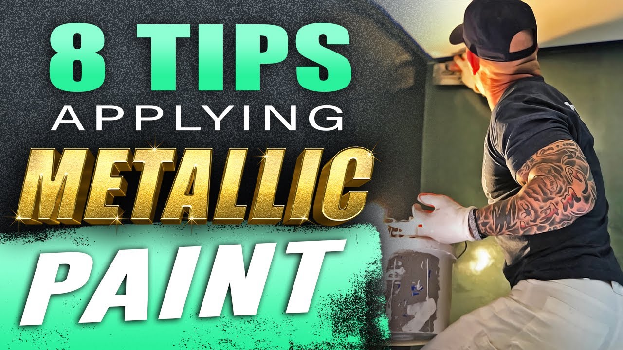 Faux Painting Techniques for Walls! 8 Tips for Applying Metallic Suede Decorative Coatings.
