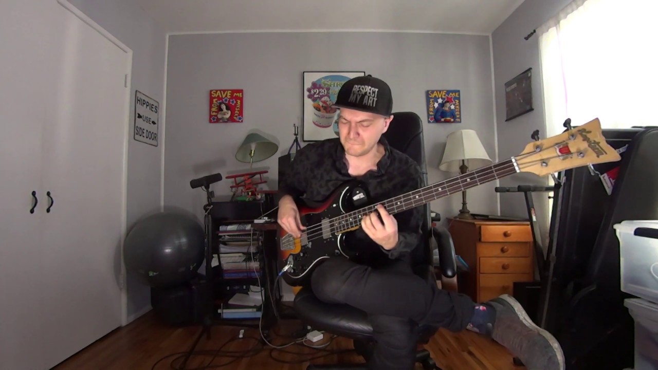 Nick Campbell Destroys Get Lucky by Daft Punk (Bass Cover)