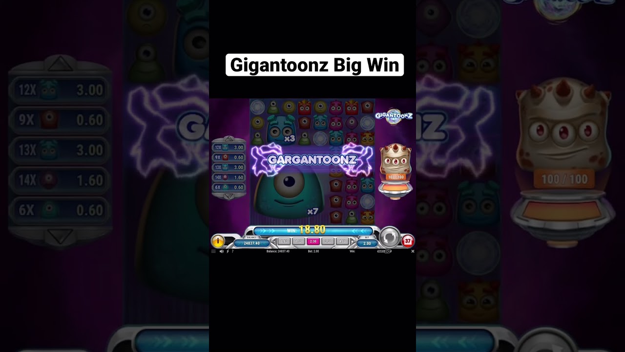 Gigantoonz Big Win!