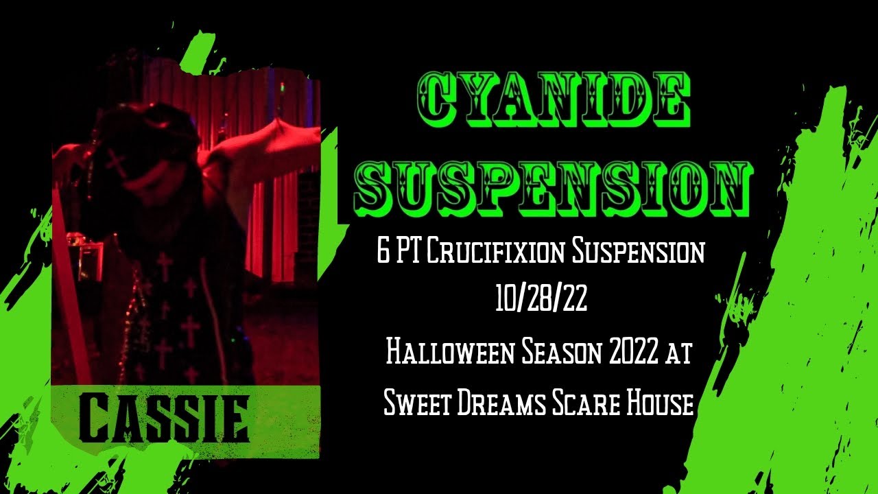 Cassie's 6PT Crucifixion Flesh Hook Suspension