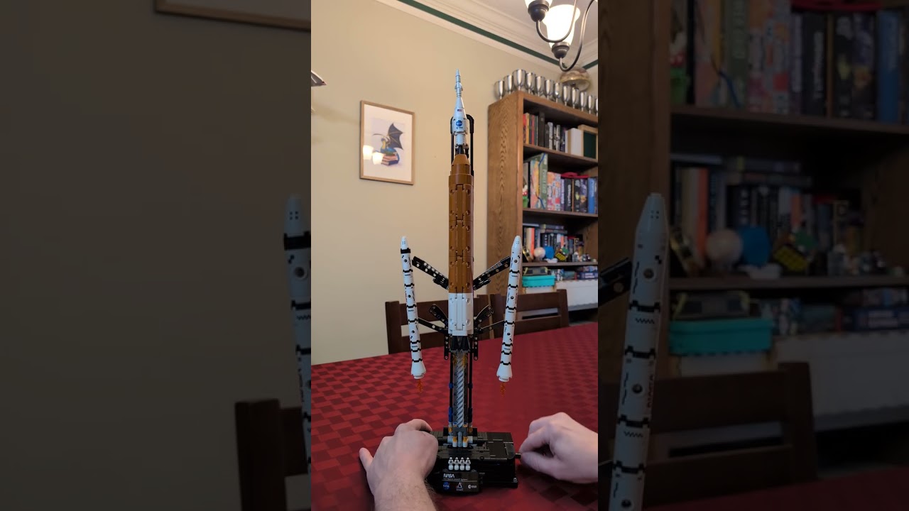 LEGO 42221 NASA Artemis/SLS launch #lego