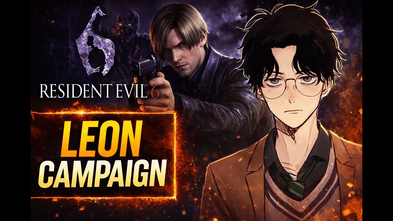 Resident Evil 6 Indonesia | Co-op Leon Campaign [ID/EN]