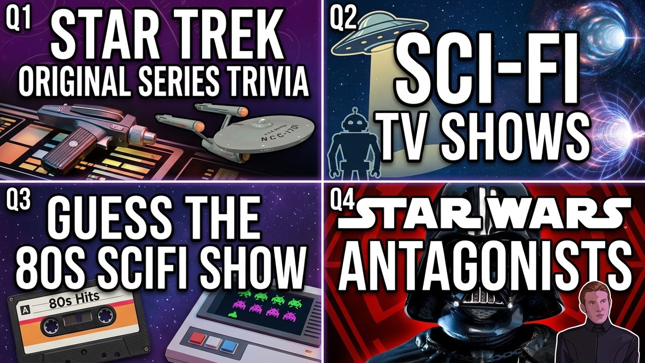 Can You Beat This Sci-Fi Quiz? Star Trek, Star Wars & 80s Classics