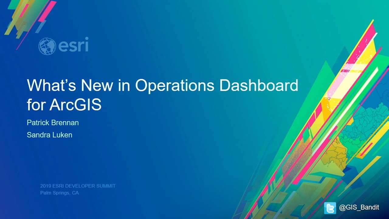 What's New in Operations Dashboard for ArcGIS
