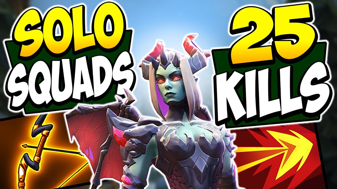25 Kills in Solo Squads - Longbow is INSANE | Realm Royale