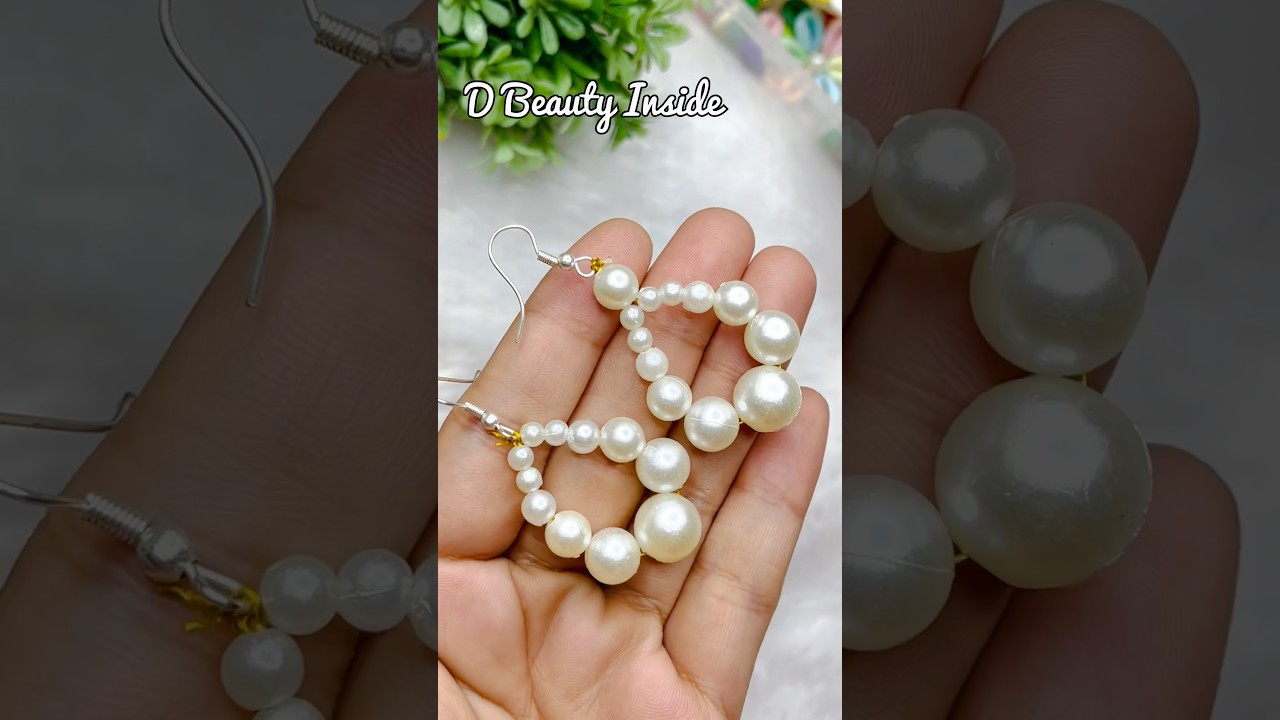 Diy pearl earrings&hellip;.🌸#diyhandmadejewellery #diyearrings #diy #diyjewelry