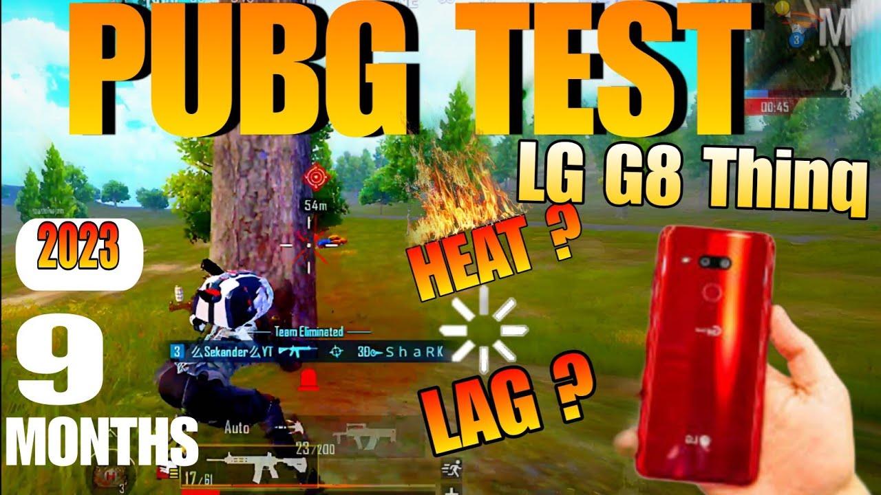 LG G8 Thinq PUBG Test// Heat up? lag? // Sekander Gaming