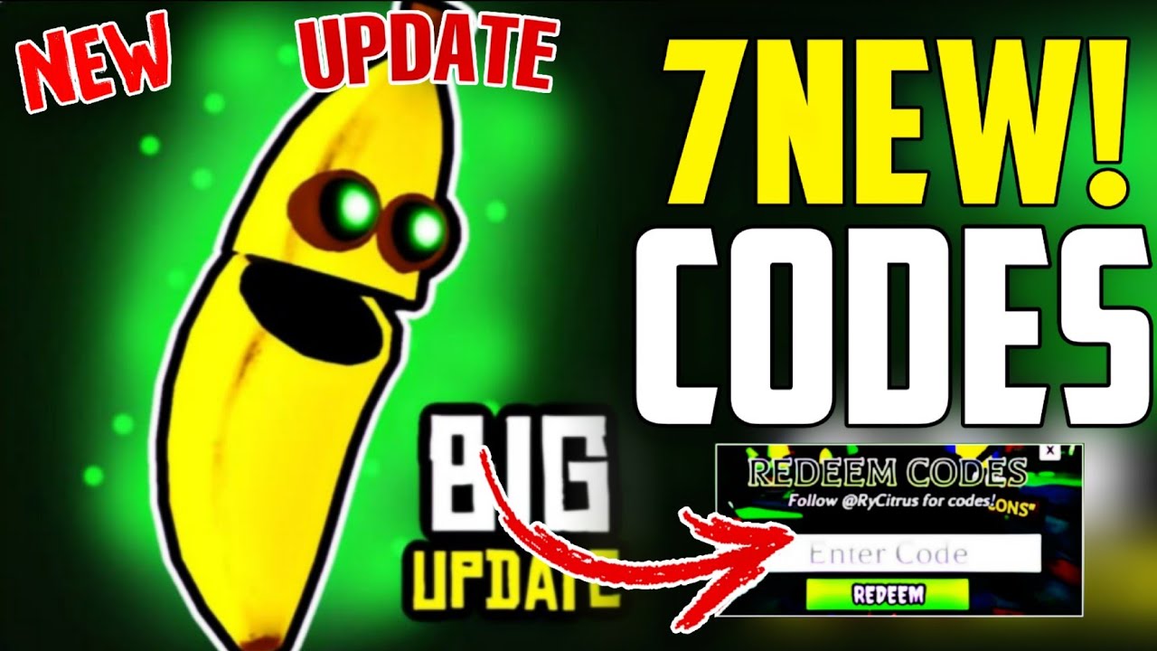 *BIG UPDATE* ALL WORKING BANANA EATS CODES IN SEPTEMBER 2025! ROBLOX BANANA EATS CODES