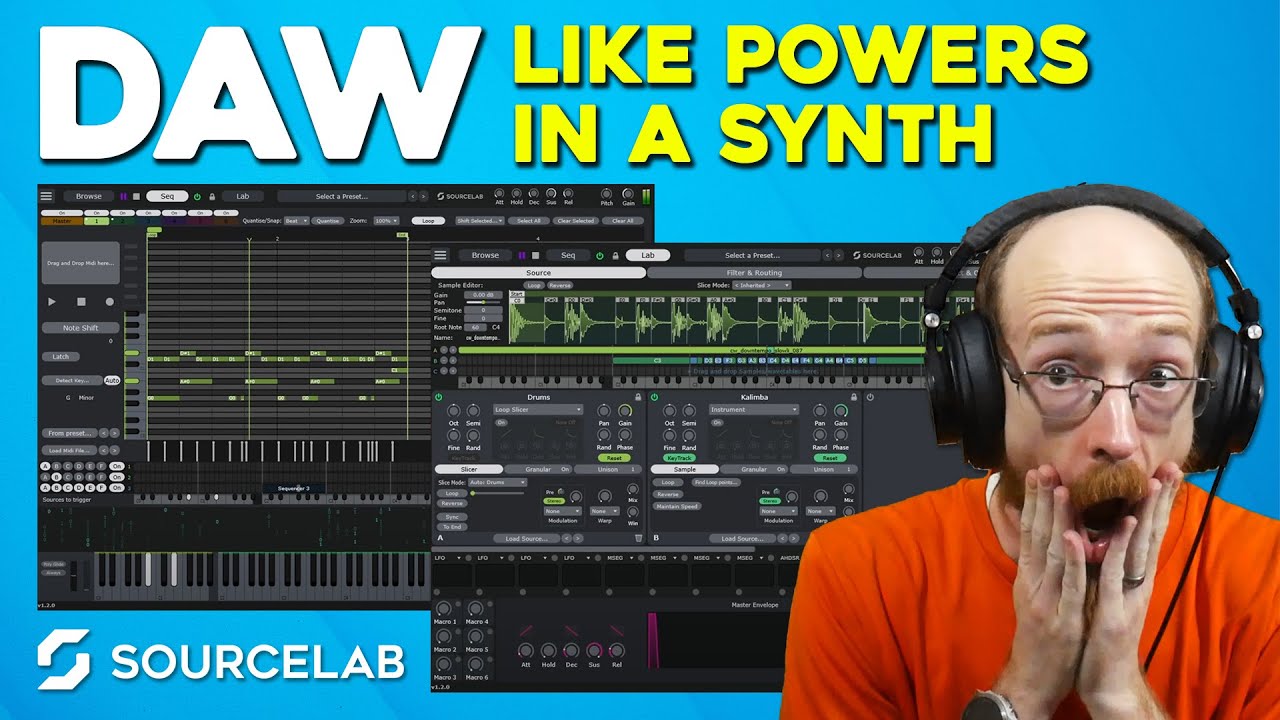 SourceLab by Initial Audio | DAW-Like Powers in a Synth