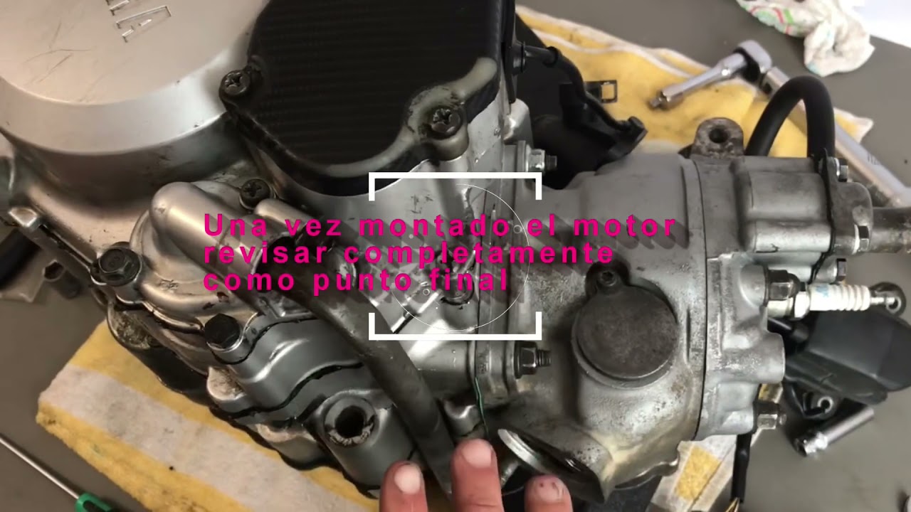 Montaje motor Yamaha DT -x 125 2ª Parte, día y medio más y todavía no hemos acabado 😓