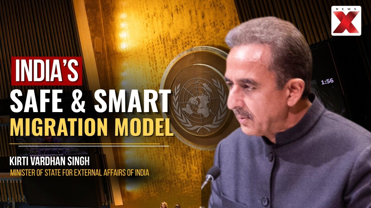 India Presents a Smart & Inclusive Migration Blueprint at UN | NewsX