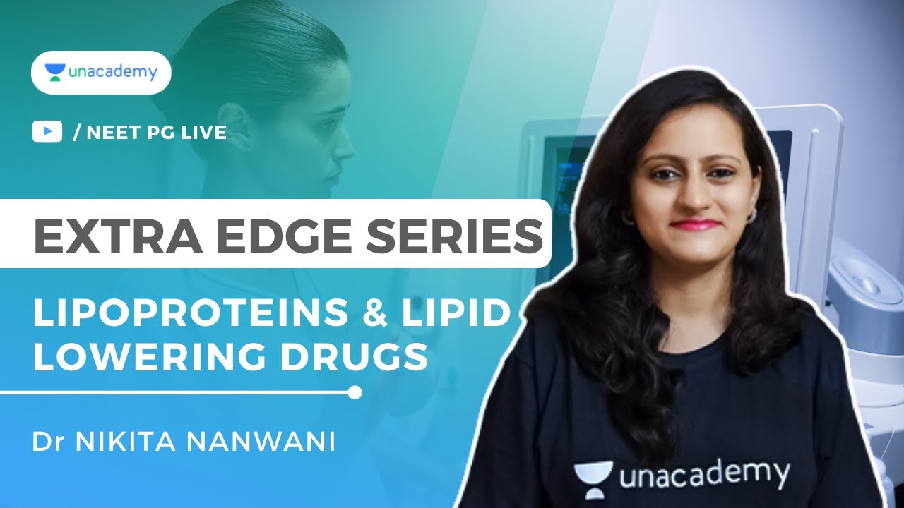 Extra Edge MCQ's | Lipoproteins & Lipid lowering Drugs | Dr Nikita Nanwani