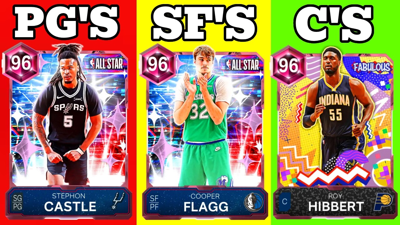 *UPDATED* TOP 5 BEST VALUE CARDS AT EACH POSITION IN NBA 2K26 MYTEAM!