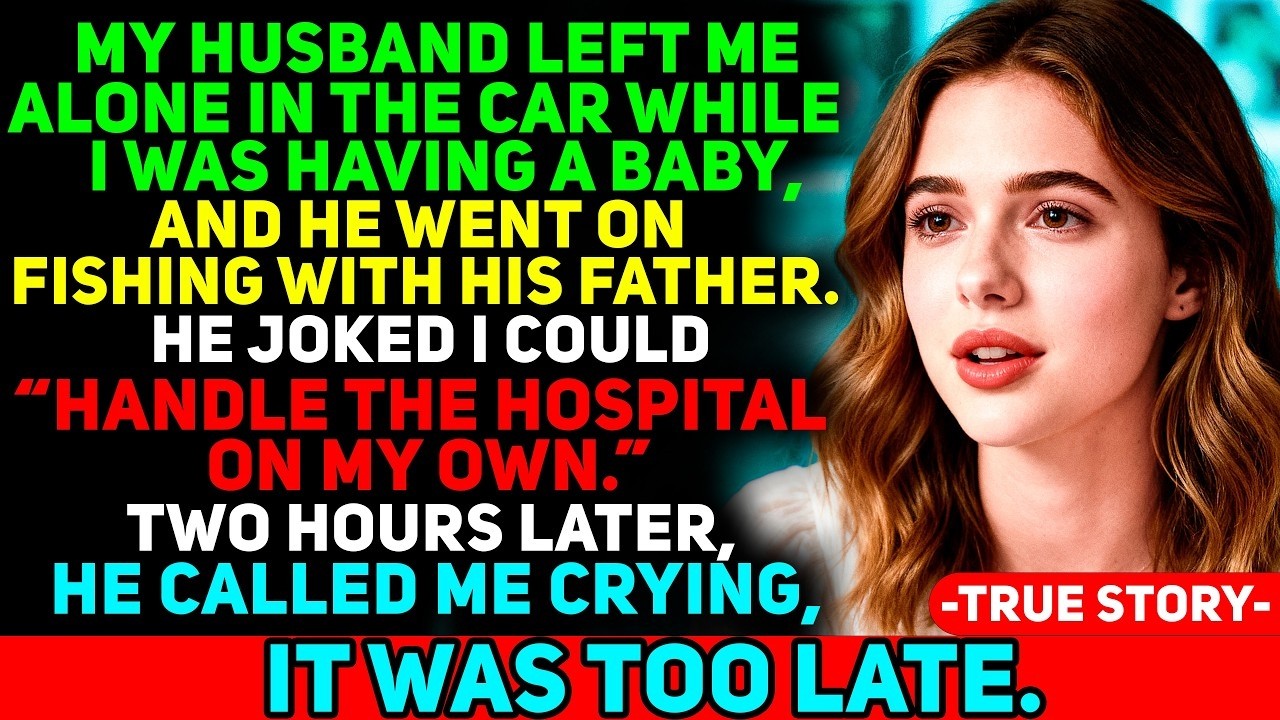 My Husband Left Me Alone in The Car While I Was Having a Baby and Went on Fishing With His Father