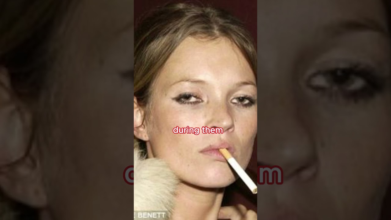 Kate Moss Before Drugs & After