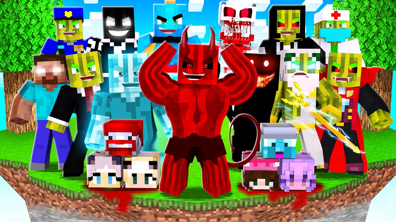 MINECRAFT, ABER mit ALLEN 100 VERRÄTER ROLLEN?! (Minecraft Wolf)