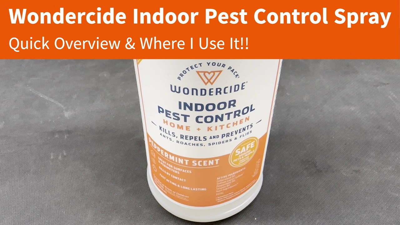 Wondercide Indoor Pest Control Spray w/ Natural Essential Oils Quick Review