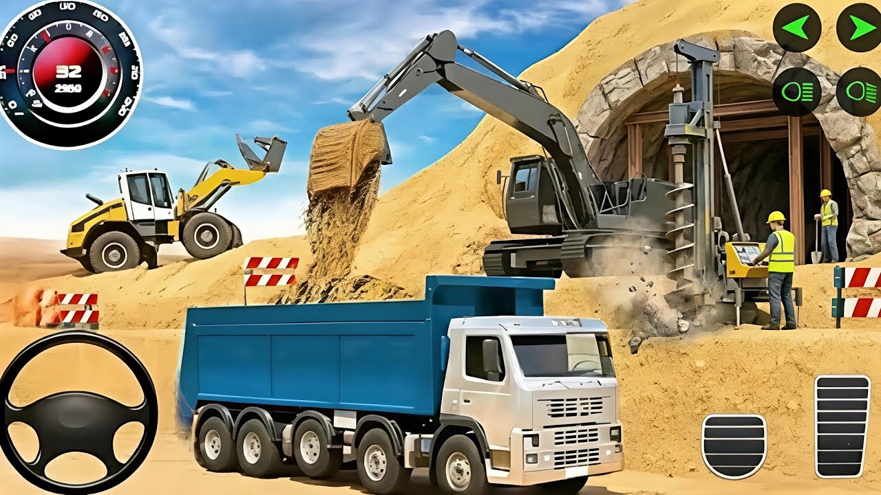 Large City Road Construction Simulator 🚧 - Android Gameplay 2026#beetv 