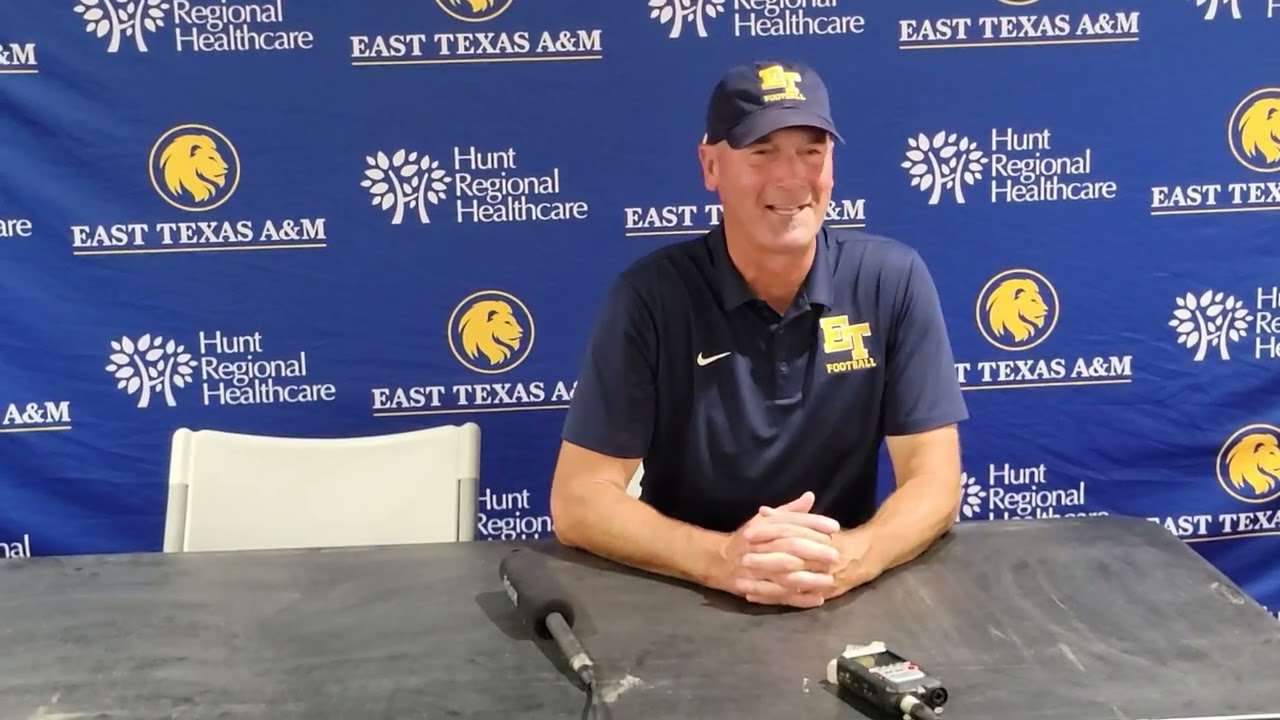 East Texas A&M Football Post Game Interview: SMU