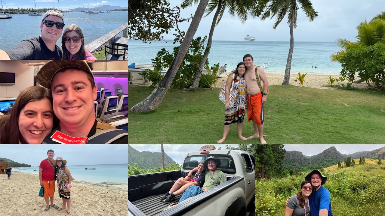 HONEYMOON SERIES PART 1! Introduction, travel, arrival in Fiji, & first impressions!
