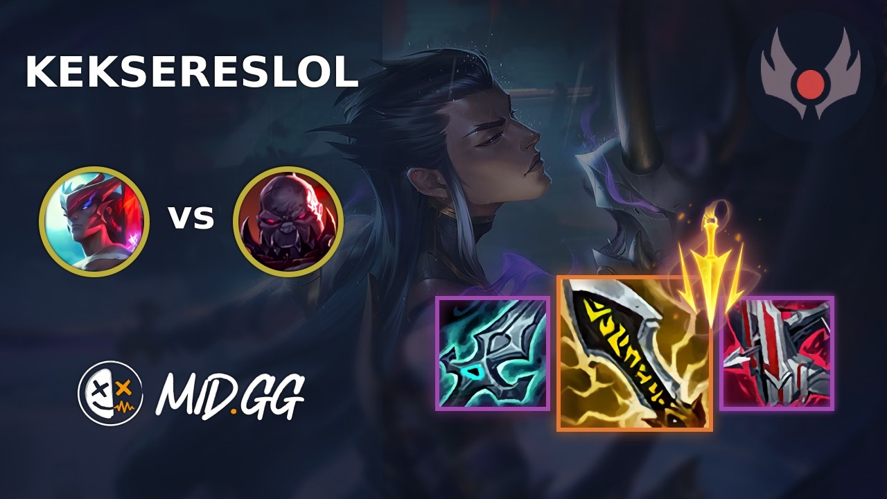 MID.GG: [ Keksereslol ] Yone TOP vs Sion | EUW GRANDMASTER | LOL Season 2026